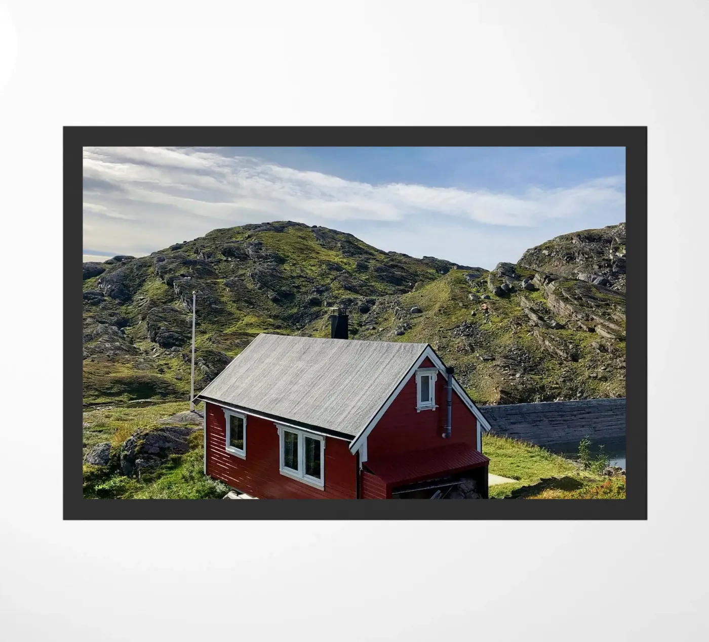 Berghütte deurmat van SteffisNatursicht