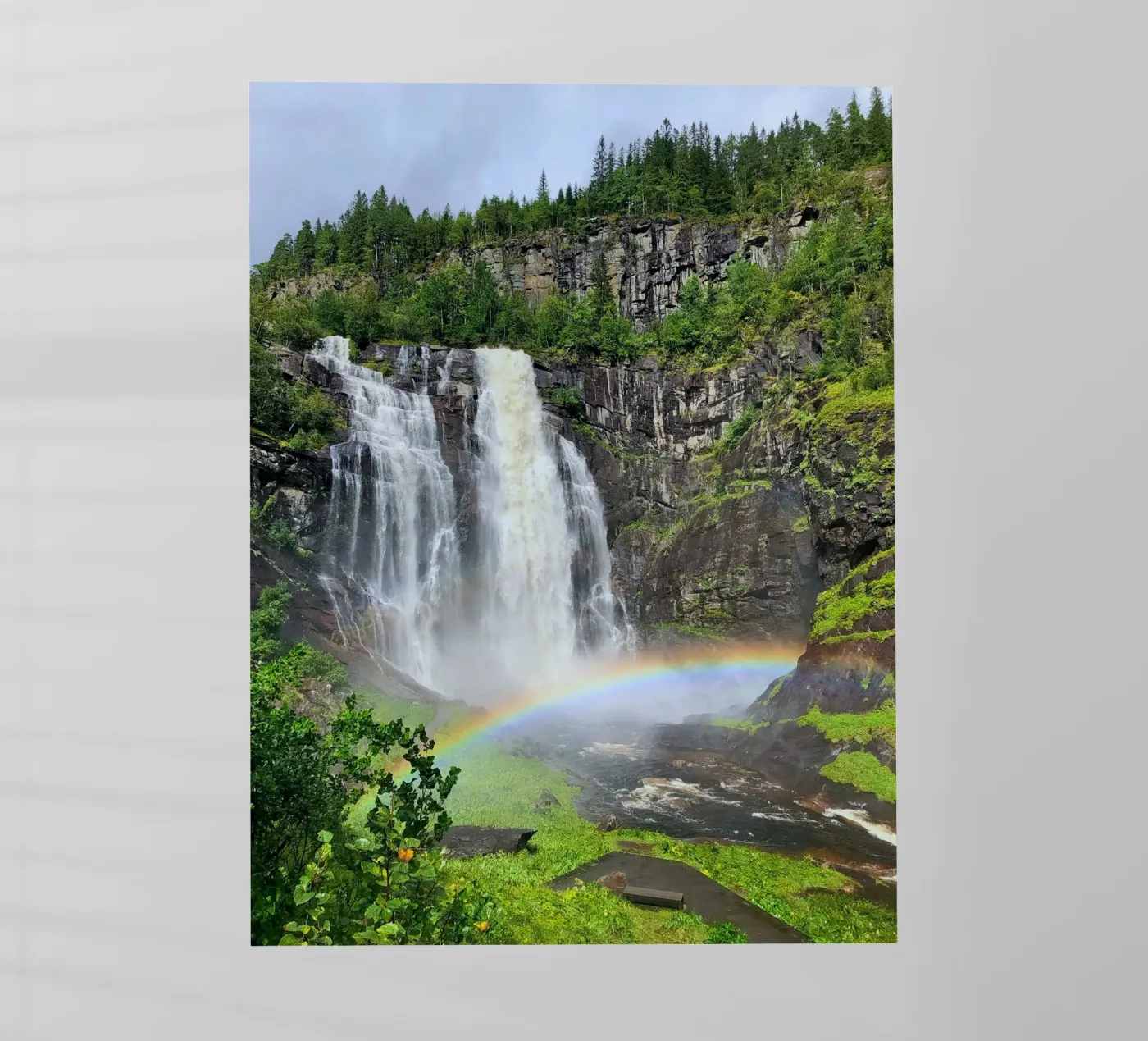 Waterfall pellicola backlit da SteffisNatursicht