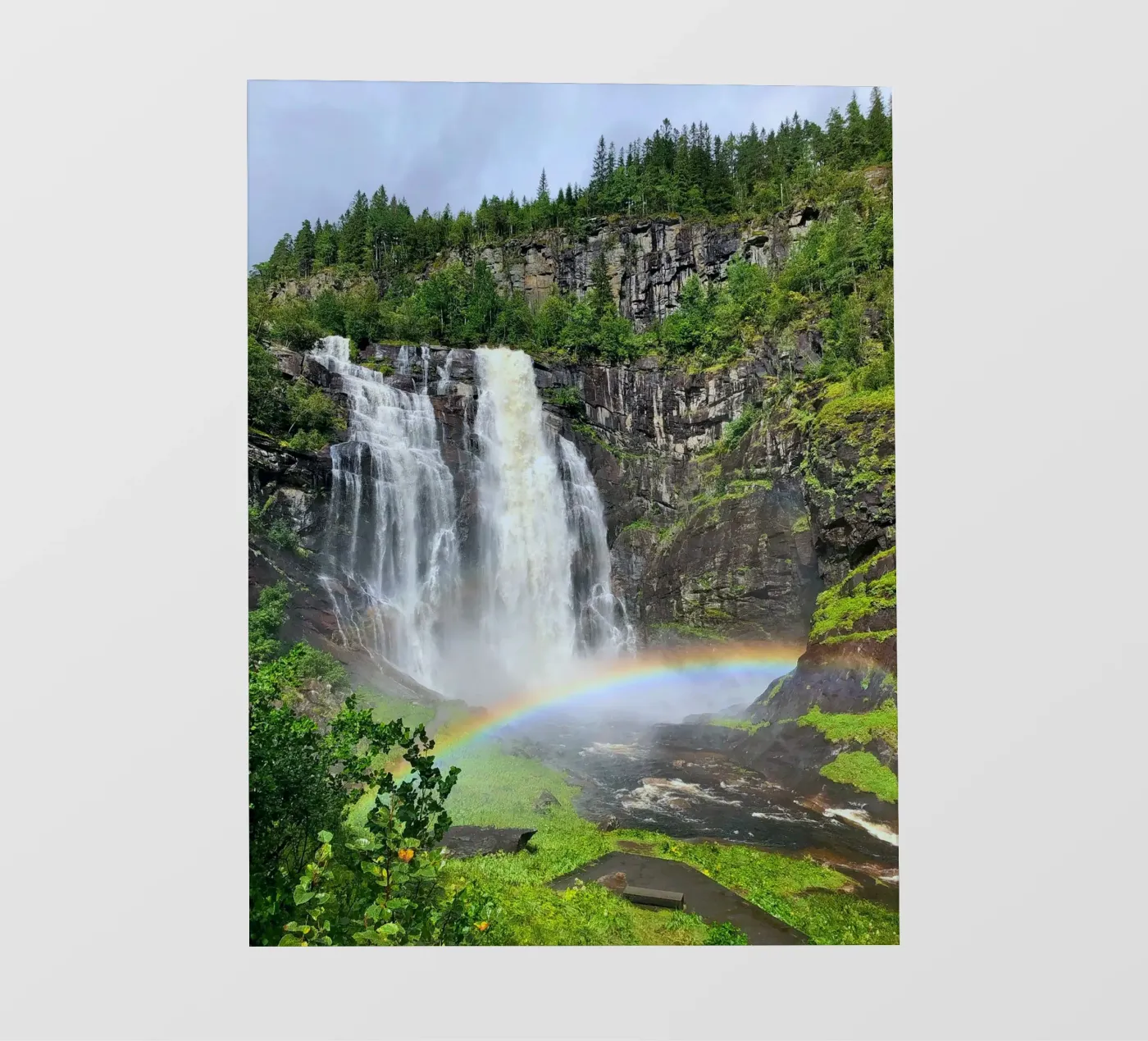 Waterfall pellicola backlit da SteffisNatursicht