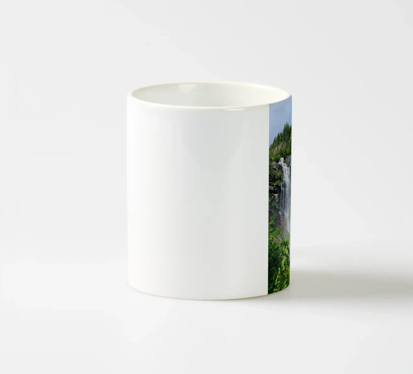 Waterfall ceramic mug by SteffisNatursicht