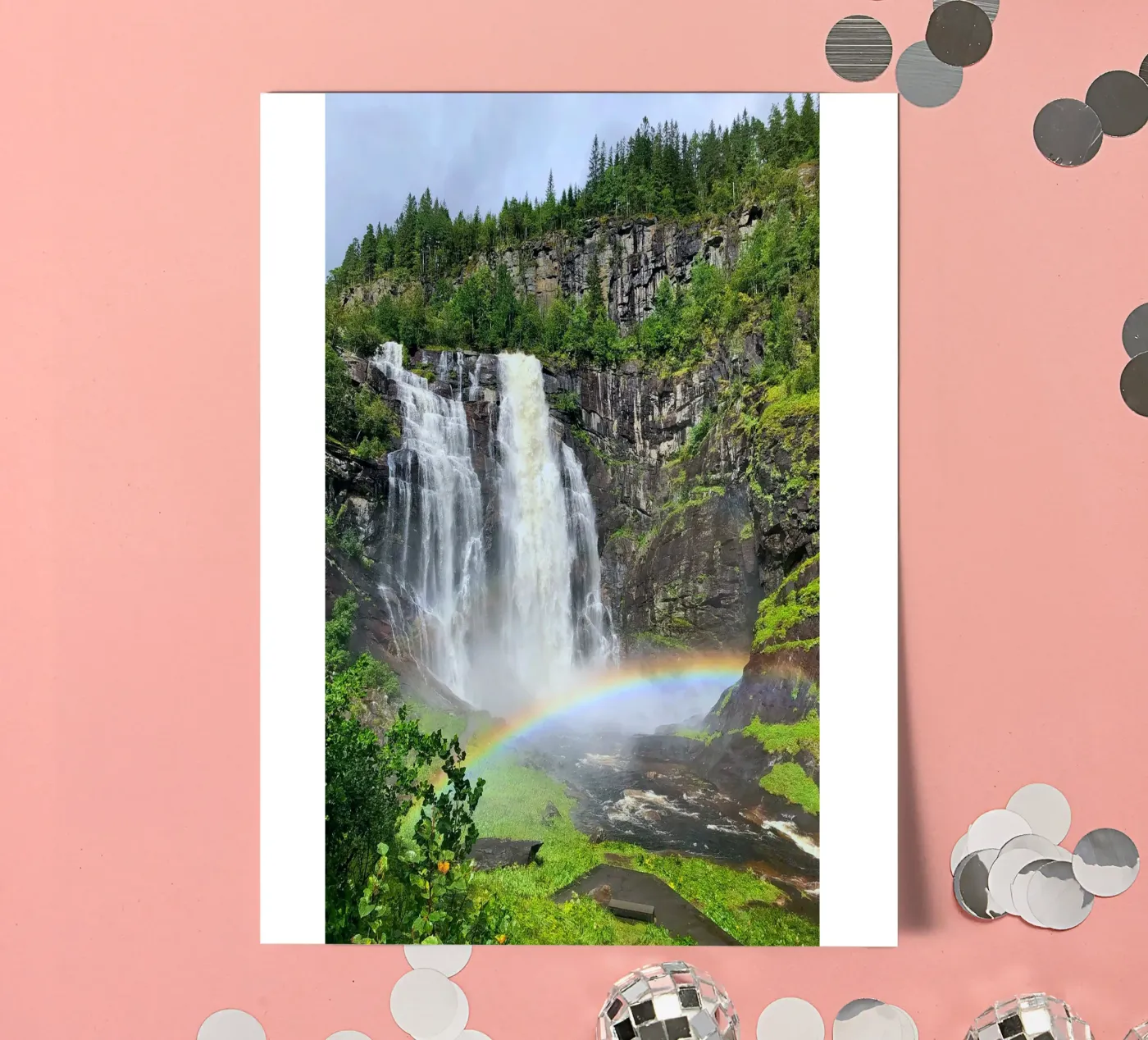 Waterfall sticker sheet by SteffisNatursicht