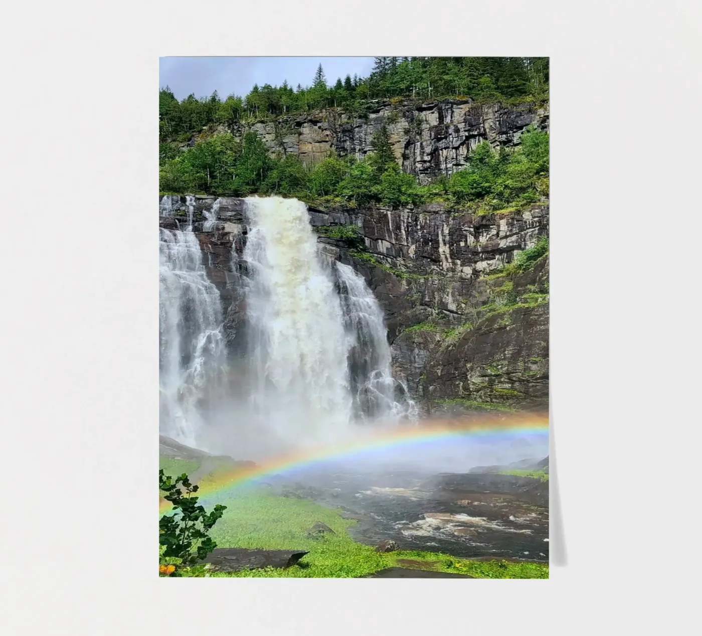 Waterfall sticker sheet by SteffisNatursicht