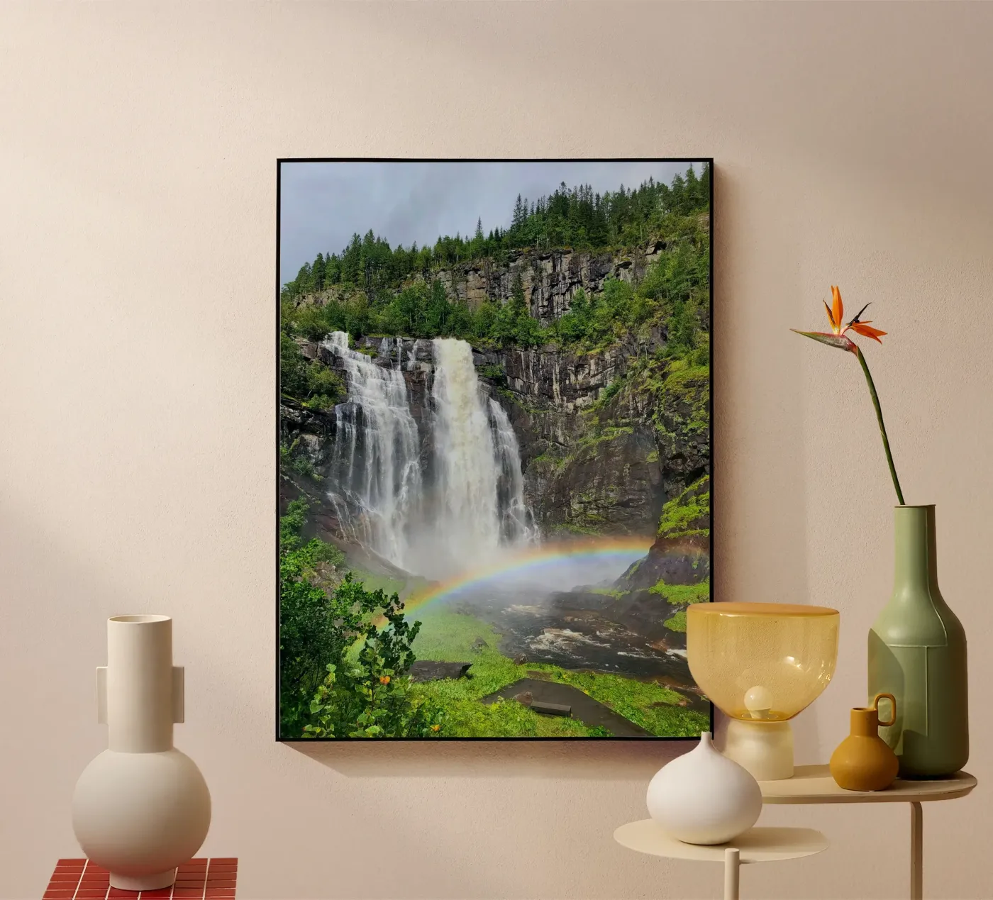 Waterfall Acryl-Glas von SteffisNatursicht
