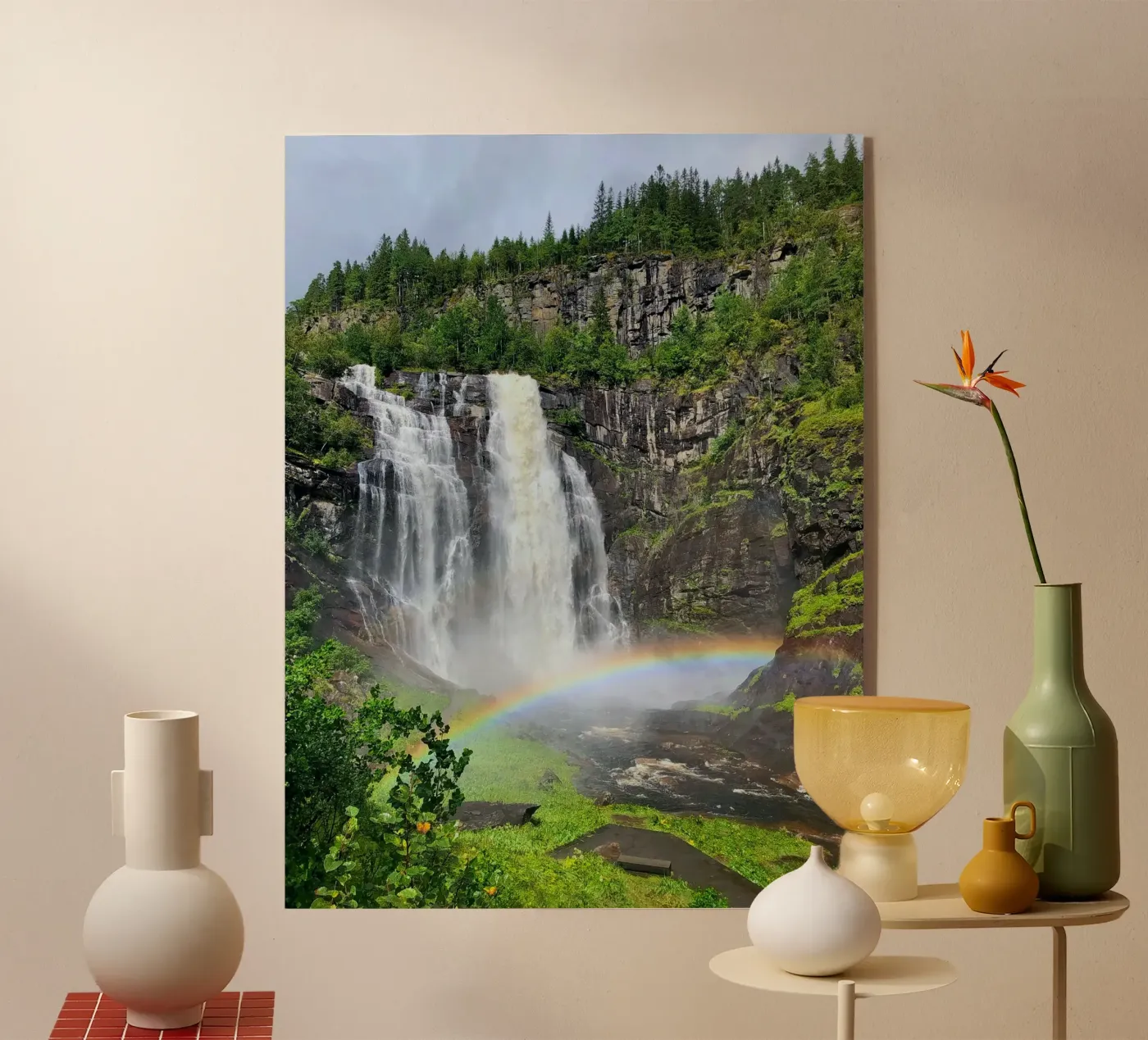 Waterfall Acryl-Glas von SteffisNatursicht