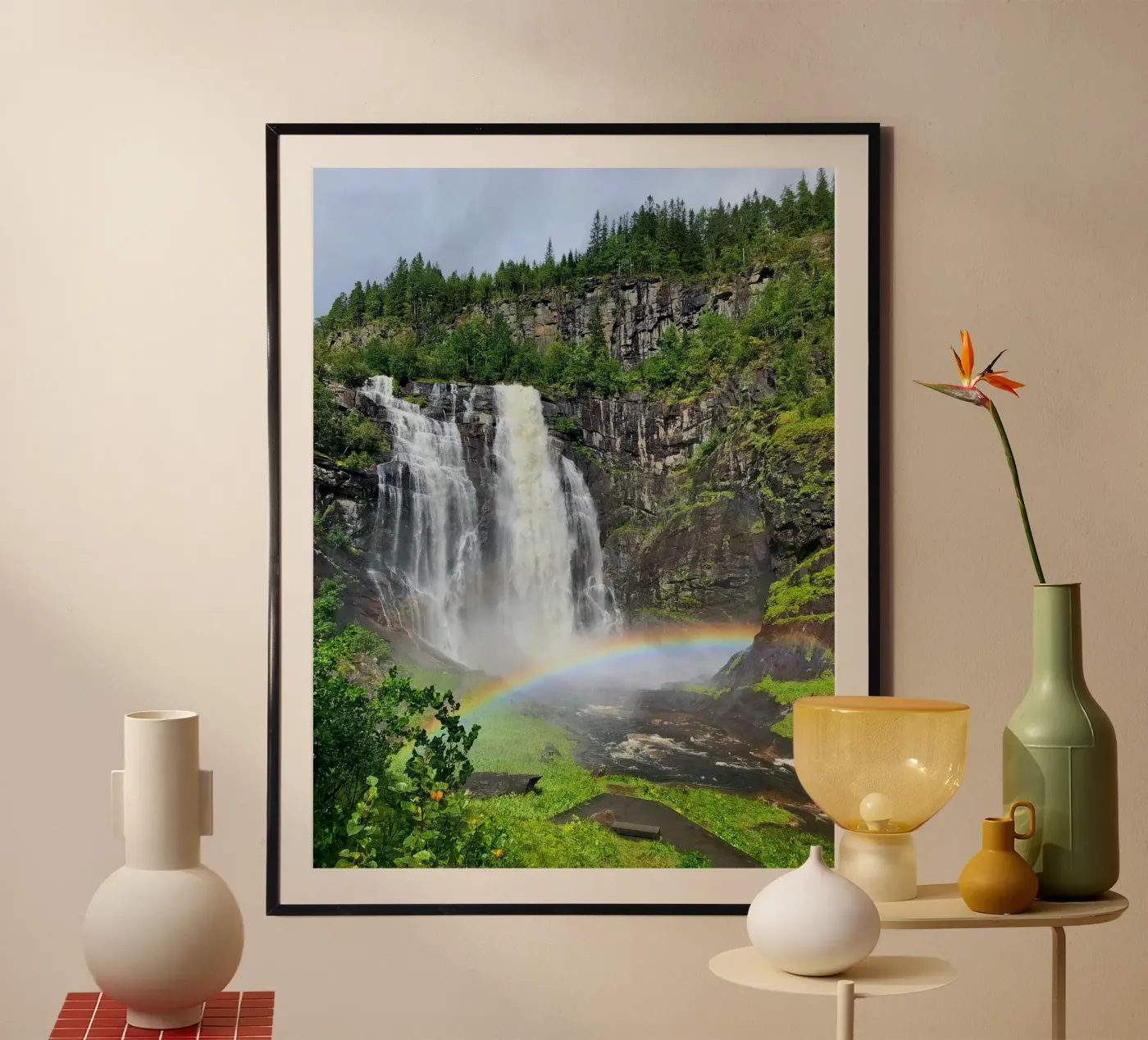 Waterfall poster by SteffisNatursicht