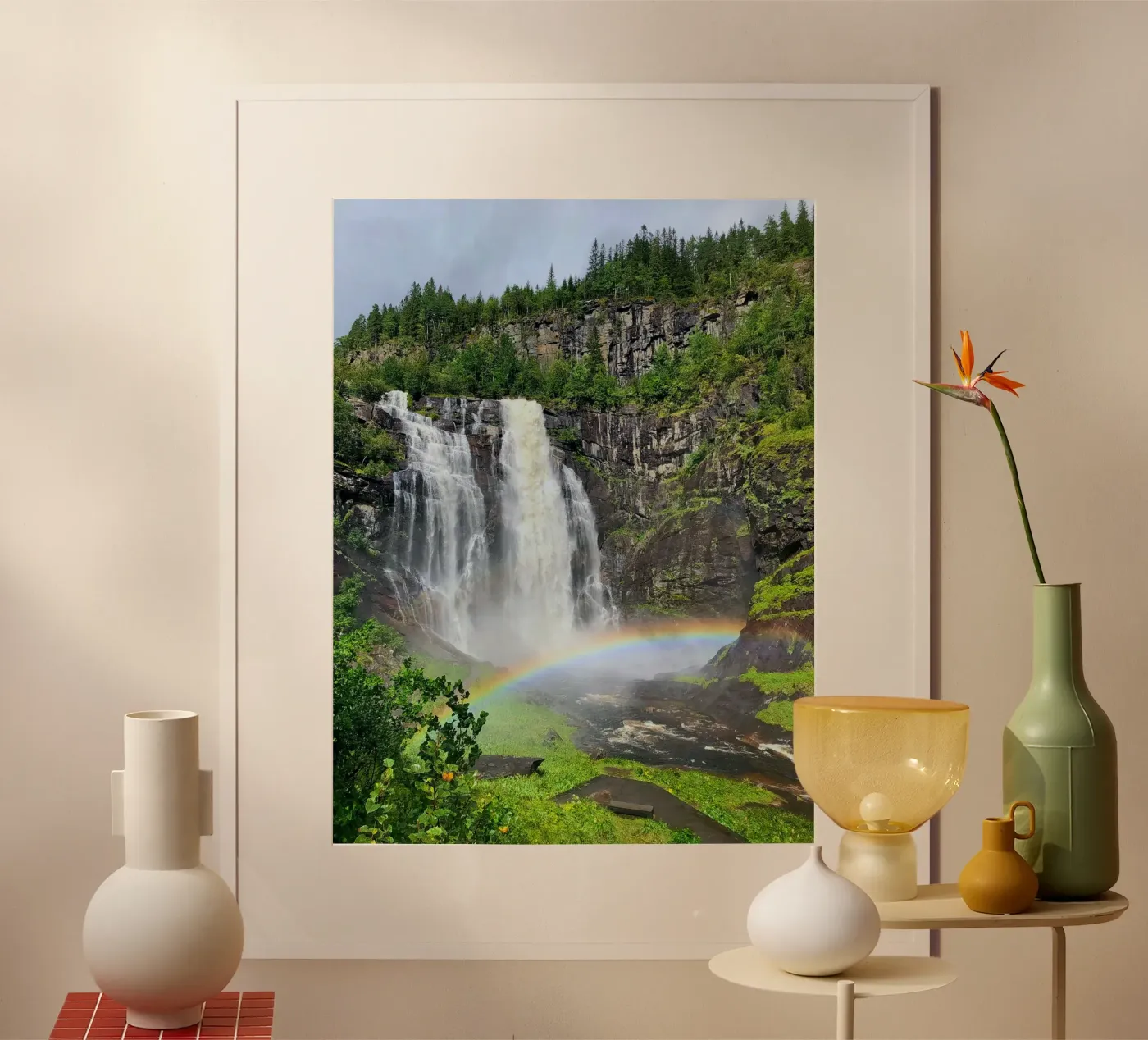 Waterfall poster by SteffisNatursicht
