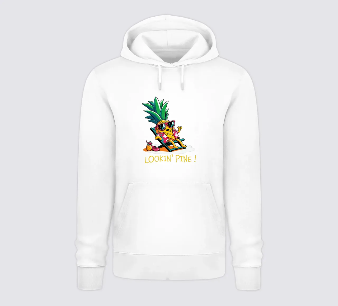 LOOKIN' PINE! felpa con cappuccio da edsonramosart