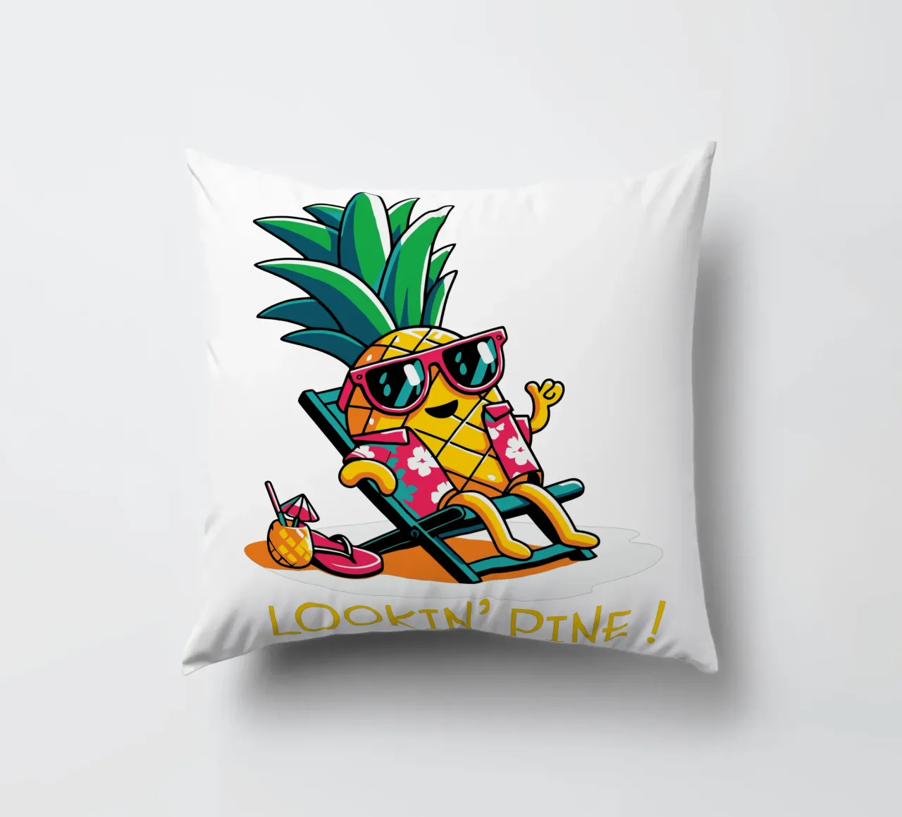 LOOKIN' PINE! cuscino da edsonramosart