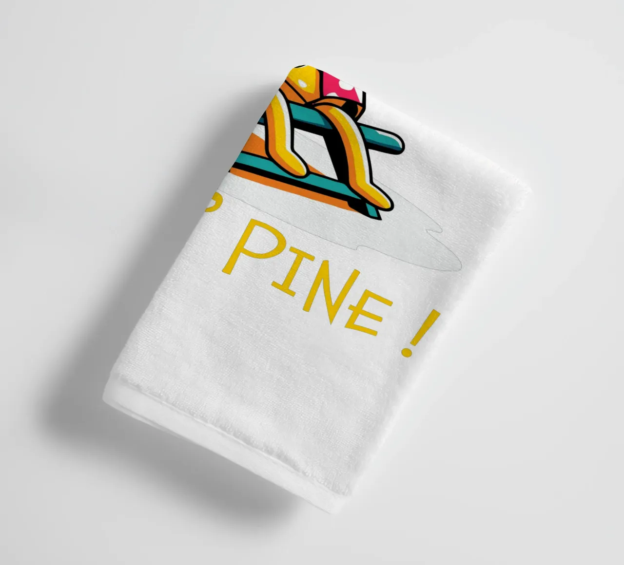 LOOKIN' PINE! asciugamano da bagno da edsonramosart