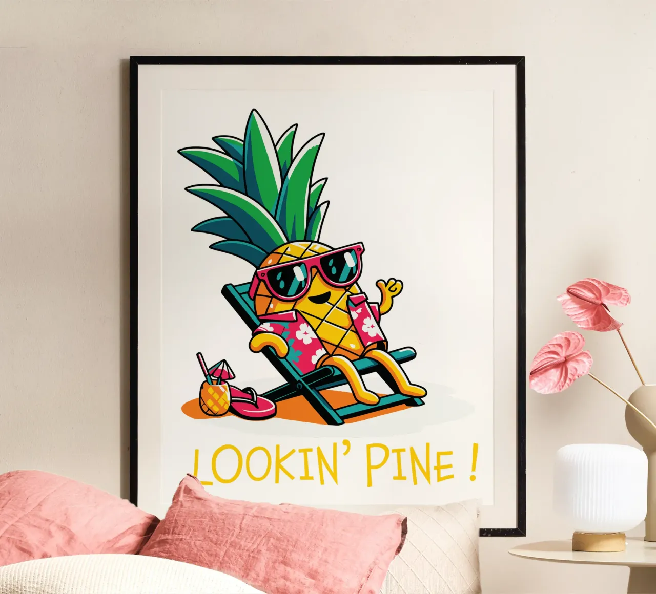 LOOKIN' PINE! poster da edsonramosart