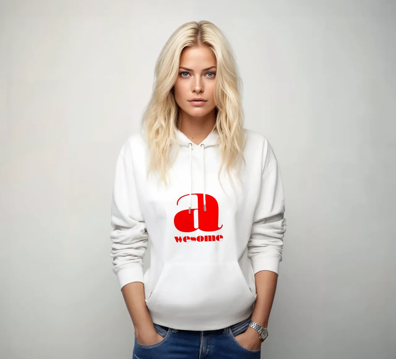 awesome felpa con cappuccio da Typehype