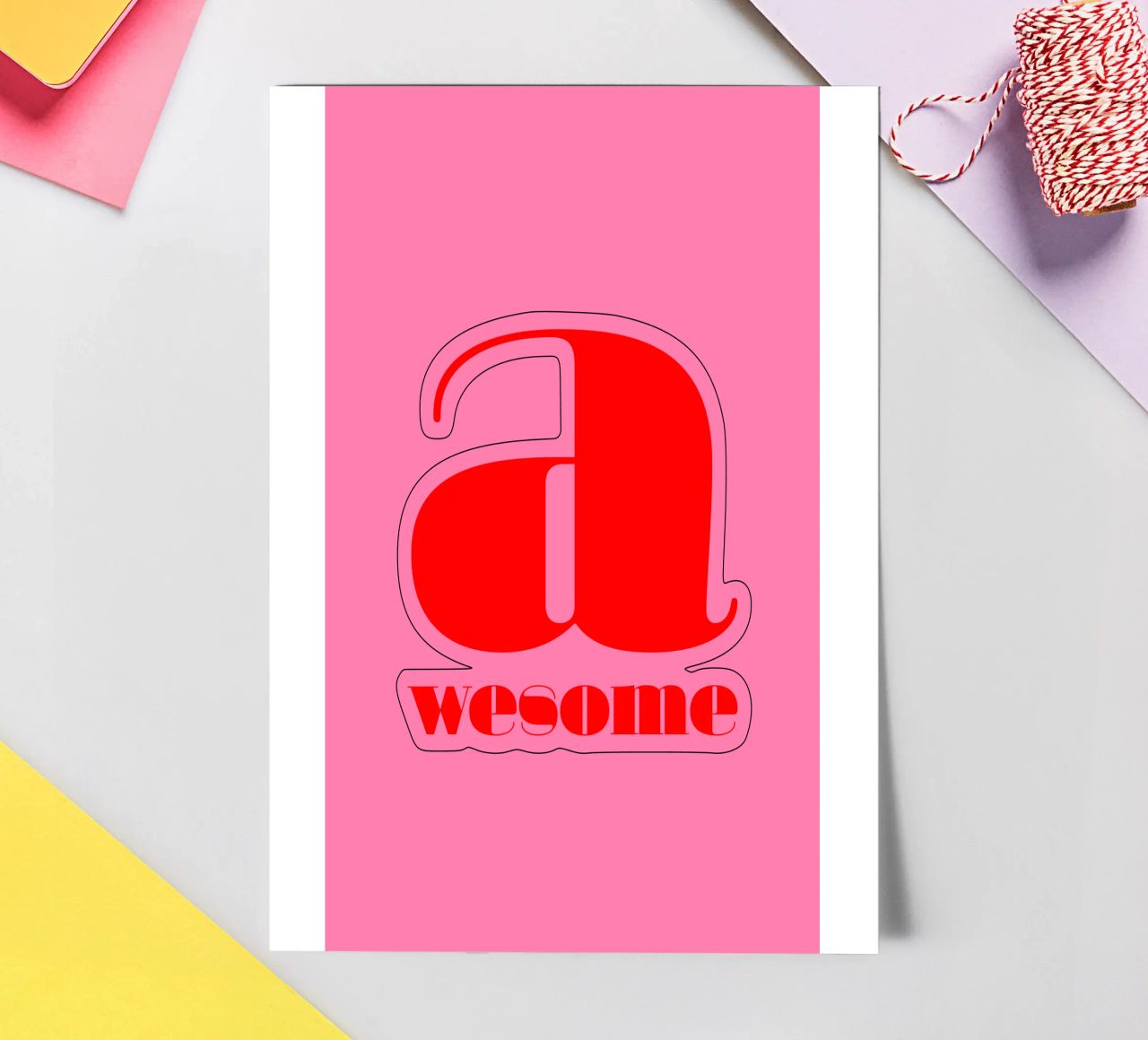 awesome sticker sheet by Typehype