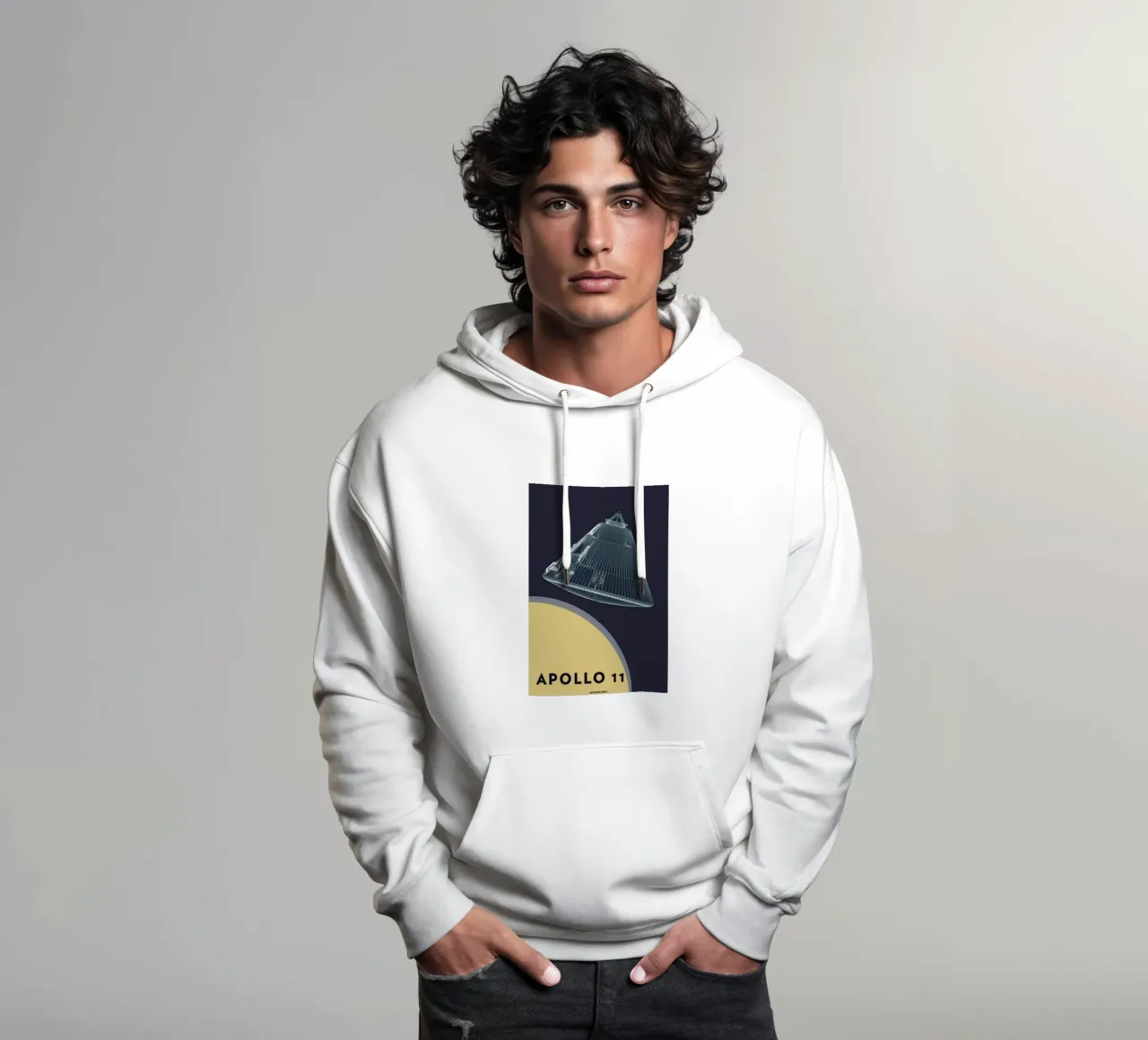 Apollo 11  Landing Module 5 sudadera con capucha de Marc Schulthess