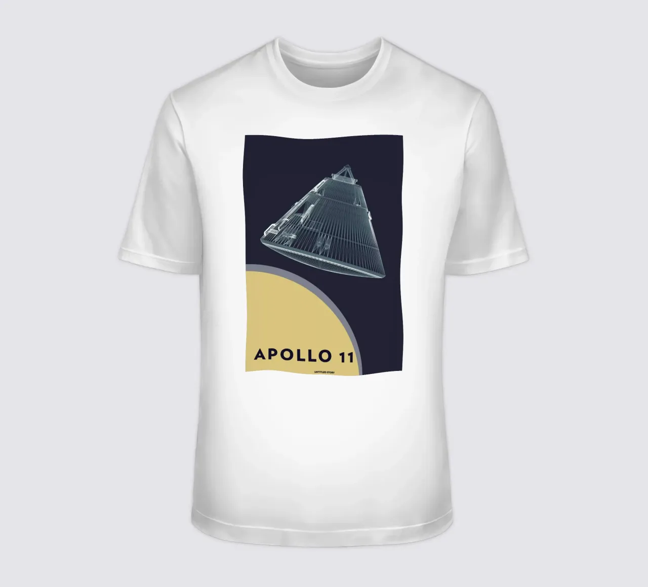 Apollo 11  Landing Module 5 t-shirt van Marc Schulthess