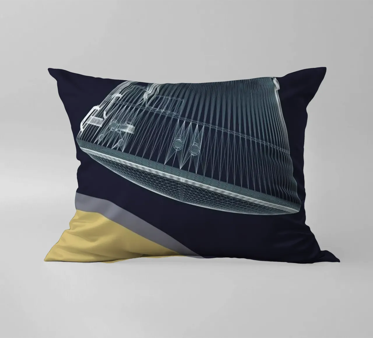 Apollo 11 Landing Module 5 cuscino da Marc Schulthess