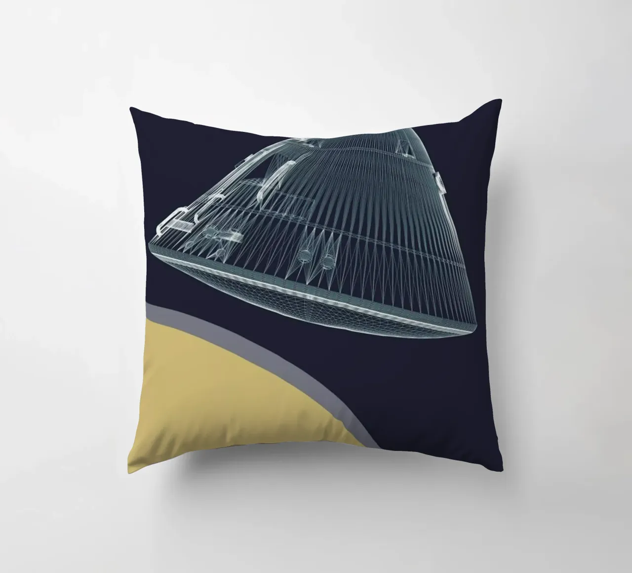 Apollo 11 Landing Module 5 cuscino da Marc Schulthess