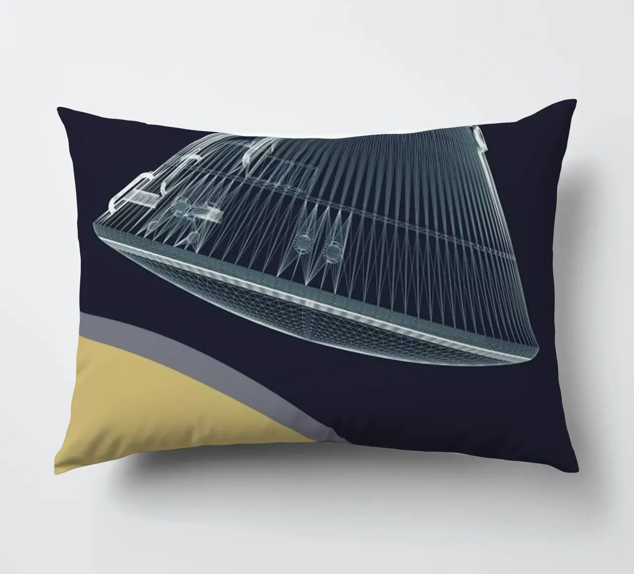 Apollo 11 Landing Module 5 cuscino da Marc Schulthess