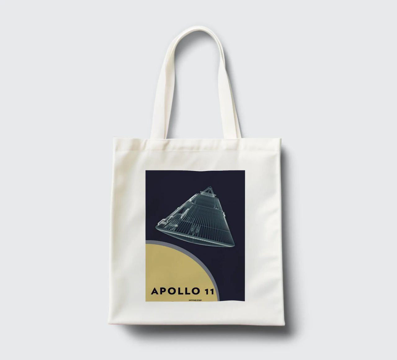 Apollo 11  Landing Module 5 borsa in juta da Marc Schulthess