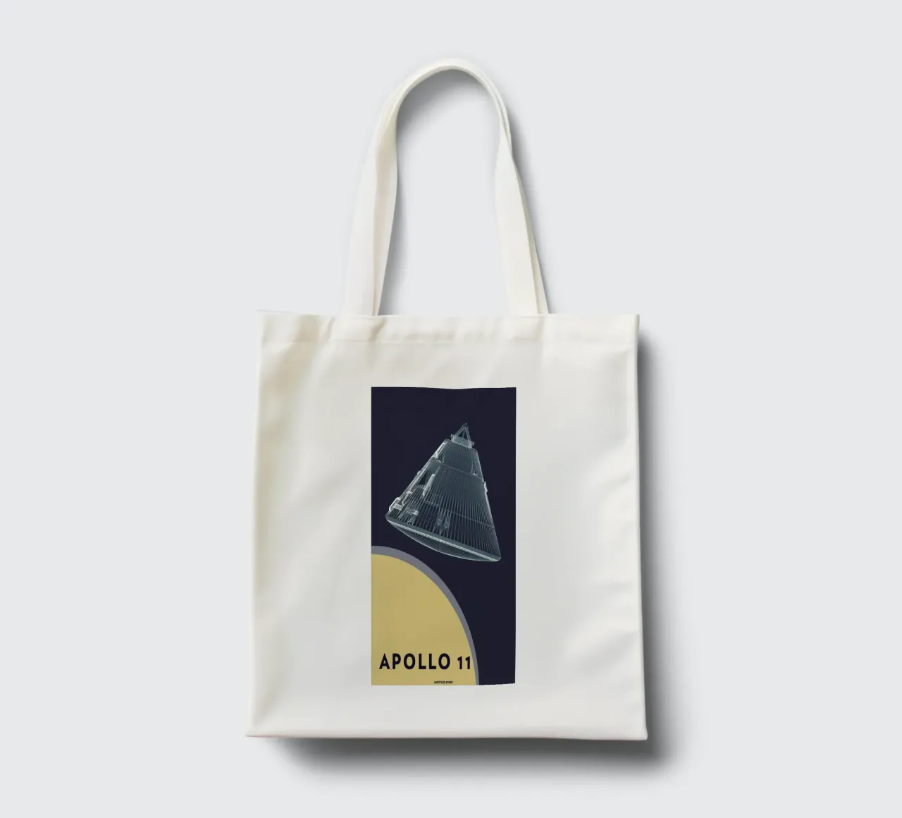 Apollo 11 Landing Module 5 borsa in juta da Marc Schulthess