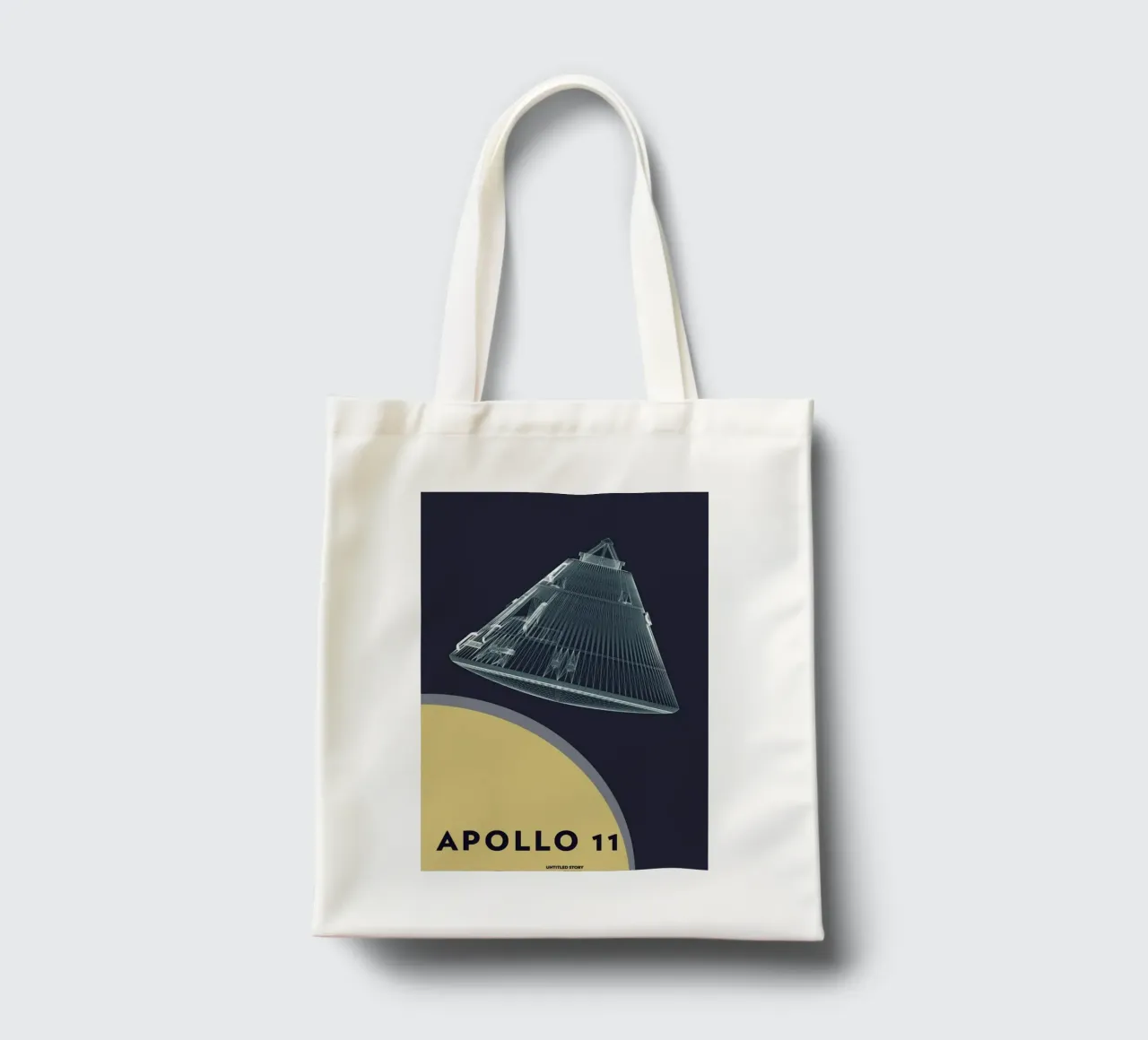 Apollo 11  Landing Module 5 borsa in juta da Marc Schulthess
