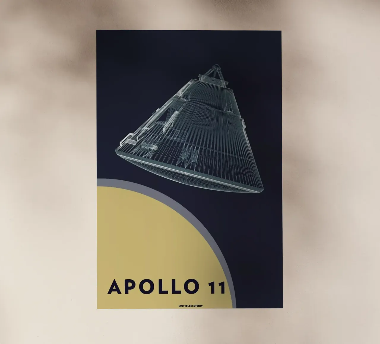 Apollo 11  Landing Module 5 pellicola backlit da Marc Schulthess