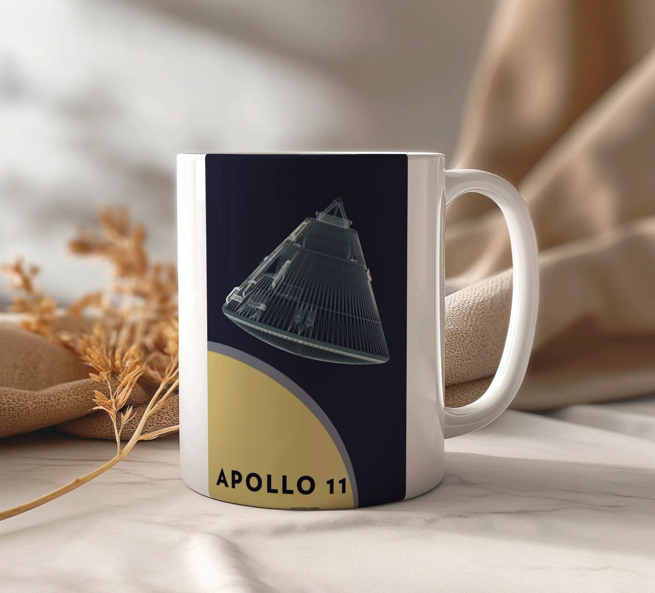 Apollo 11  Landing Module 5 tazza in ceramica da Marc Schulthess