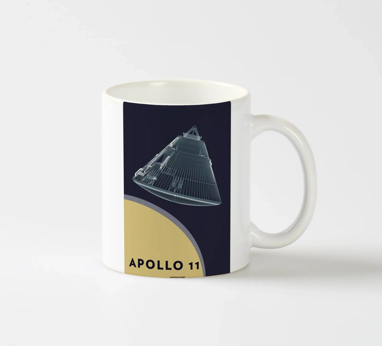 Apollo 11  Landing Module 5 tazza in ceramica da Marc Schulthess