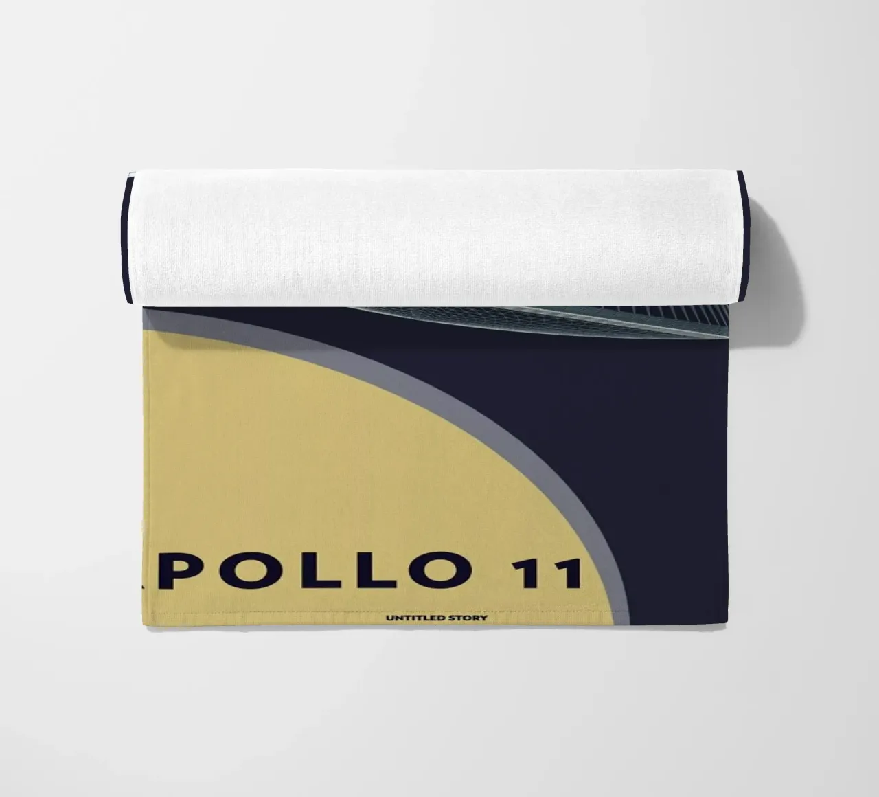 Apollo 11  Landing Module 5 serviette de plage de Marc Schulthess