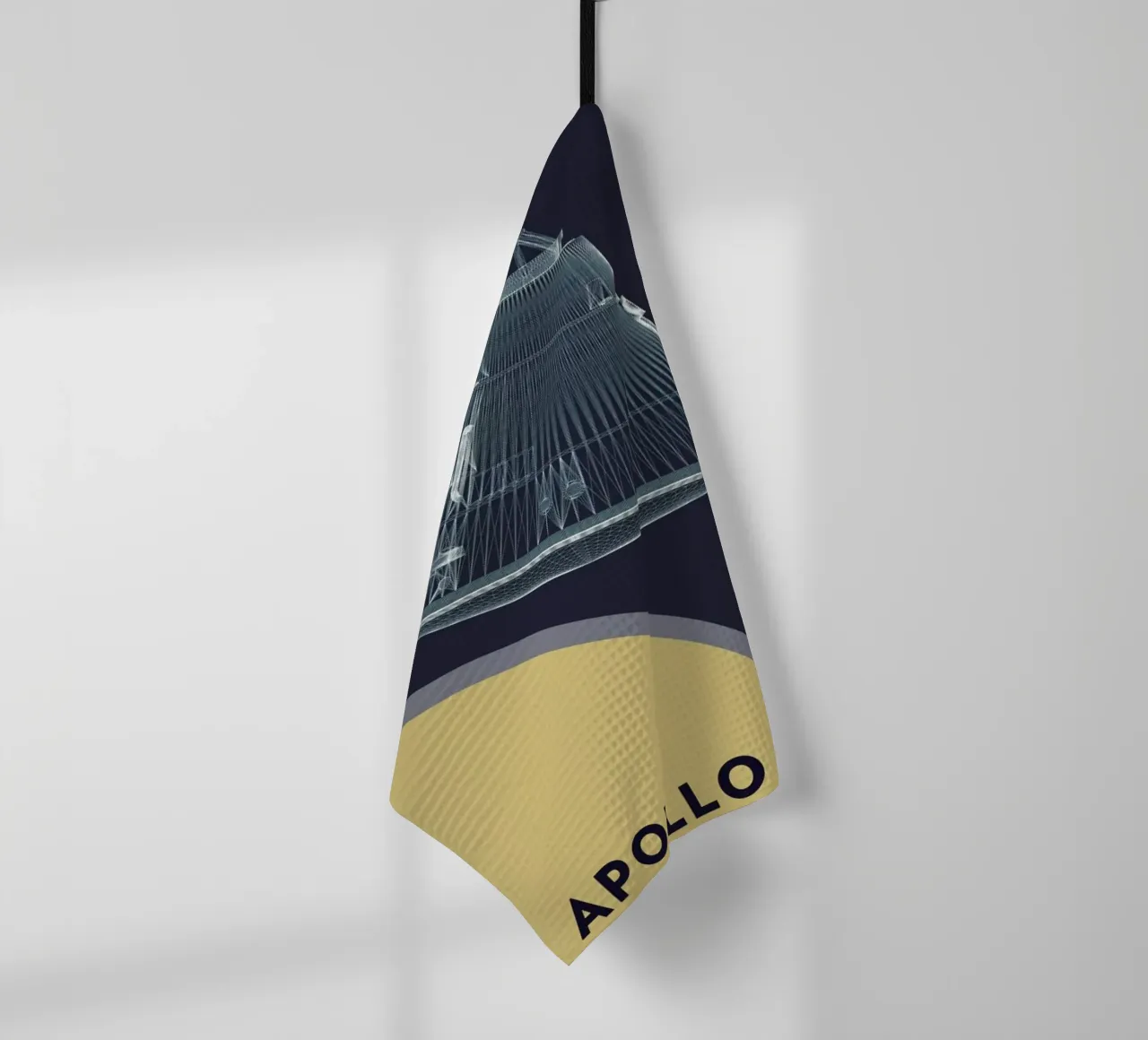 Apollo 11  Landing Module 5 torchon de Marc Schulthess