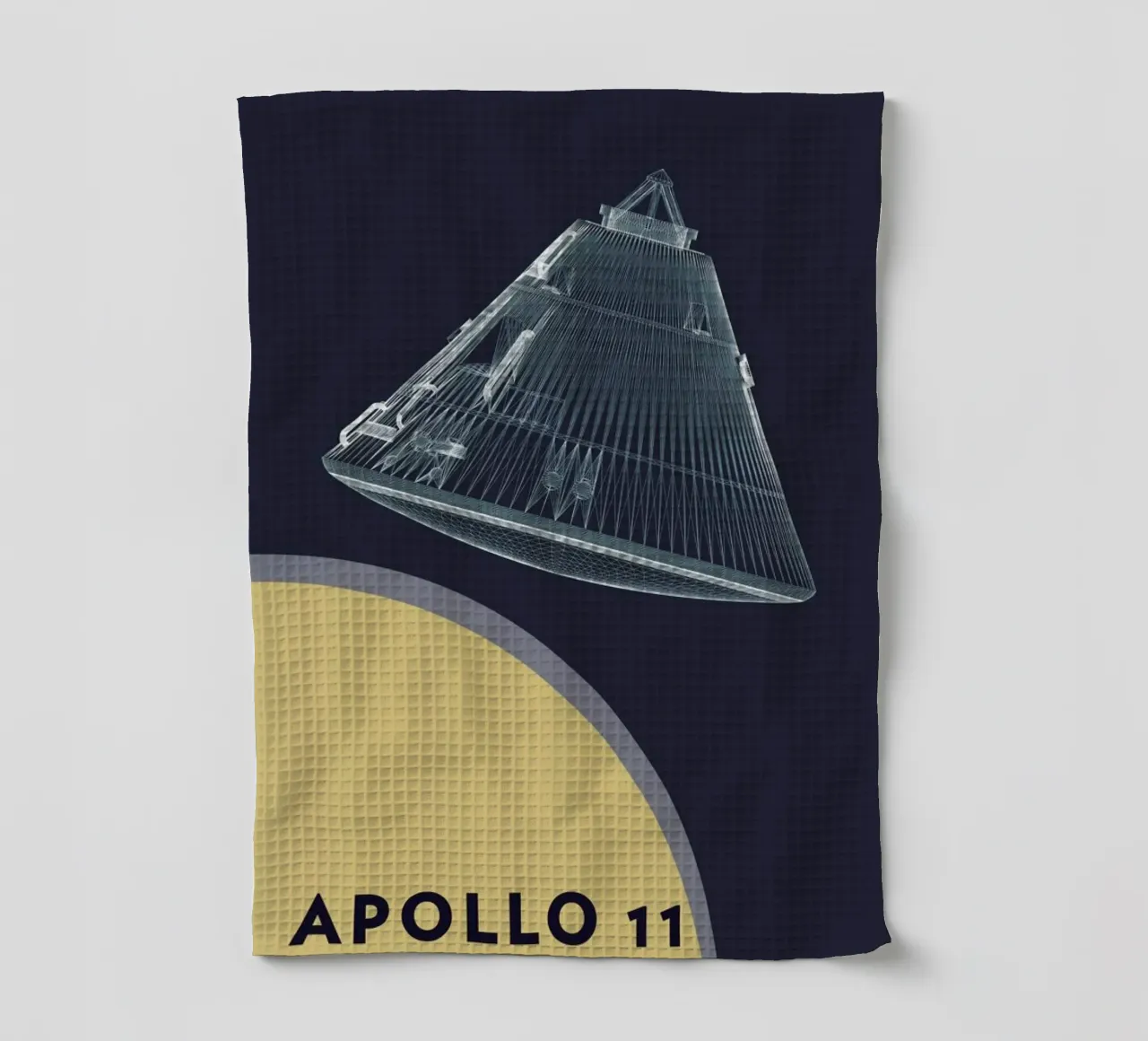 Apollo 11  Landing Module 5 torchon de Marc Schulthess