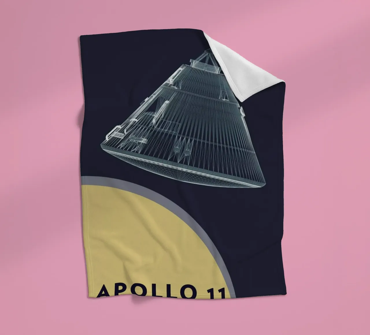 Apollo 11  Landing Module 5 coperta in pile da Marc Schulthess