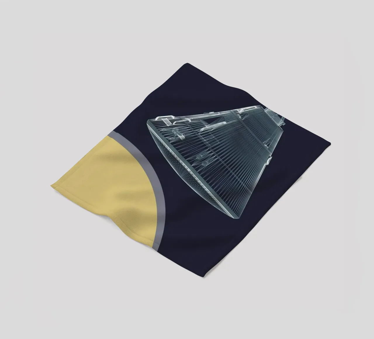 Apollo 11 Landing Module 5 coperta in pile da Marc Schulthess