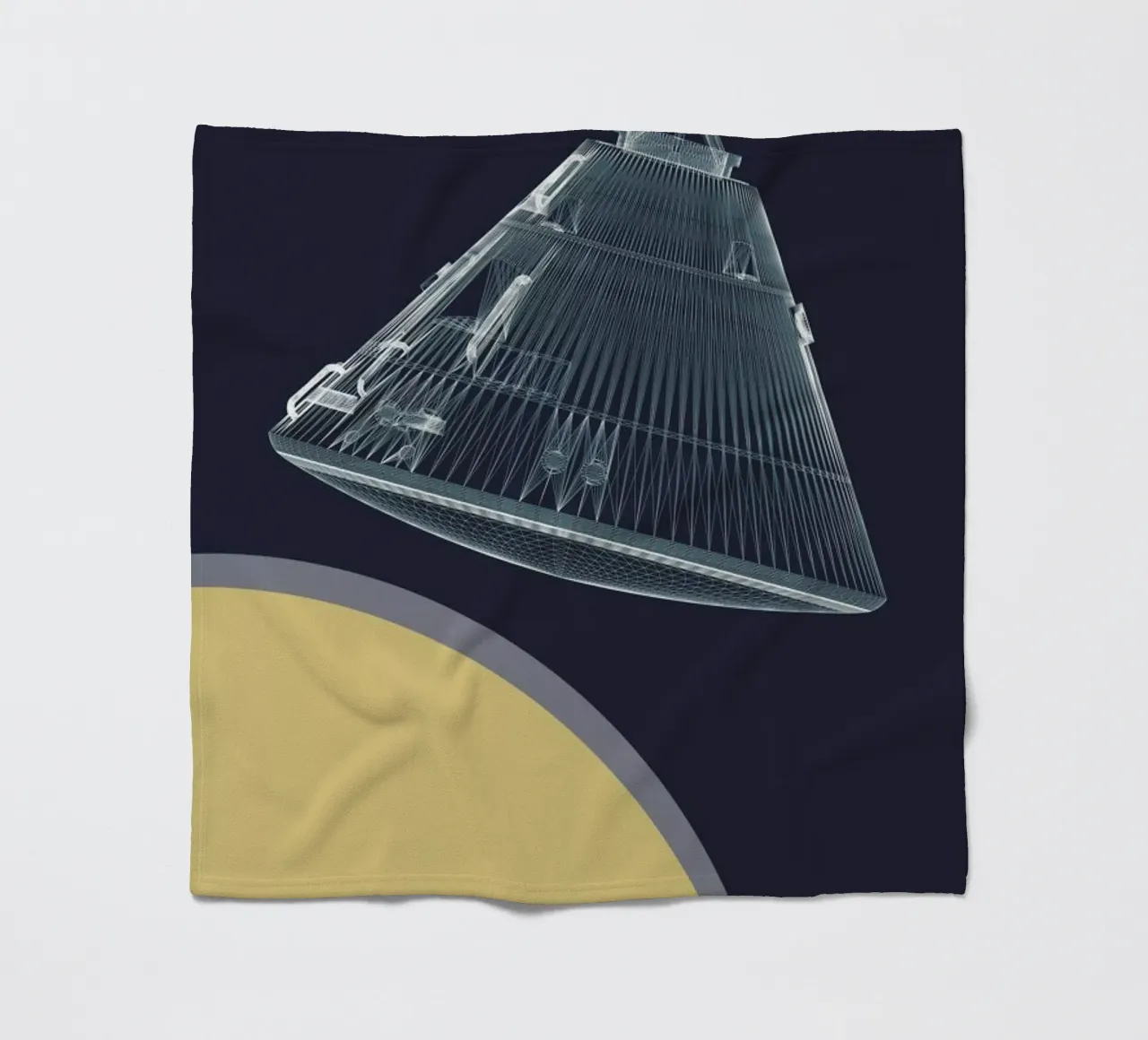 Apollo 11 Landing Module 5 coperta in pile da Marc Schulthess