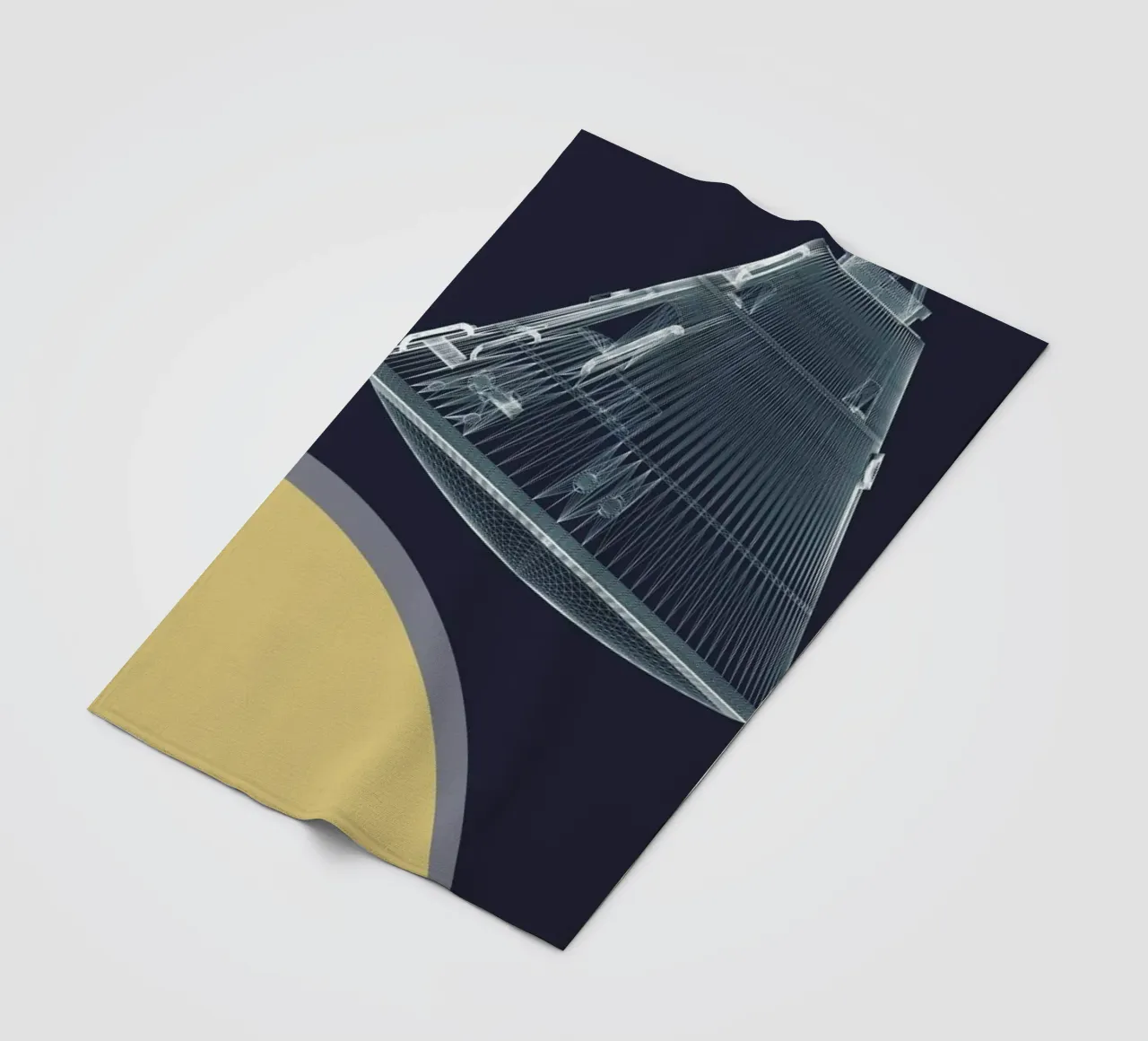 Apollo 11  Landing Module 5 Fleecedecke von Marc Schulthess