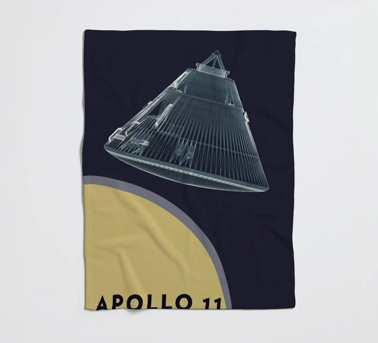 Apollo 11 Landing Module 5 coperta in pile da Marc Schulthess