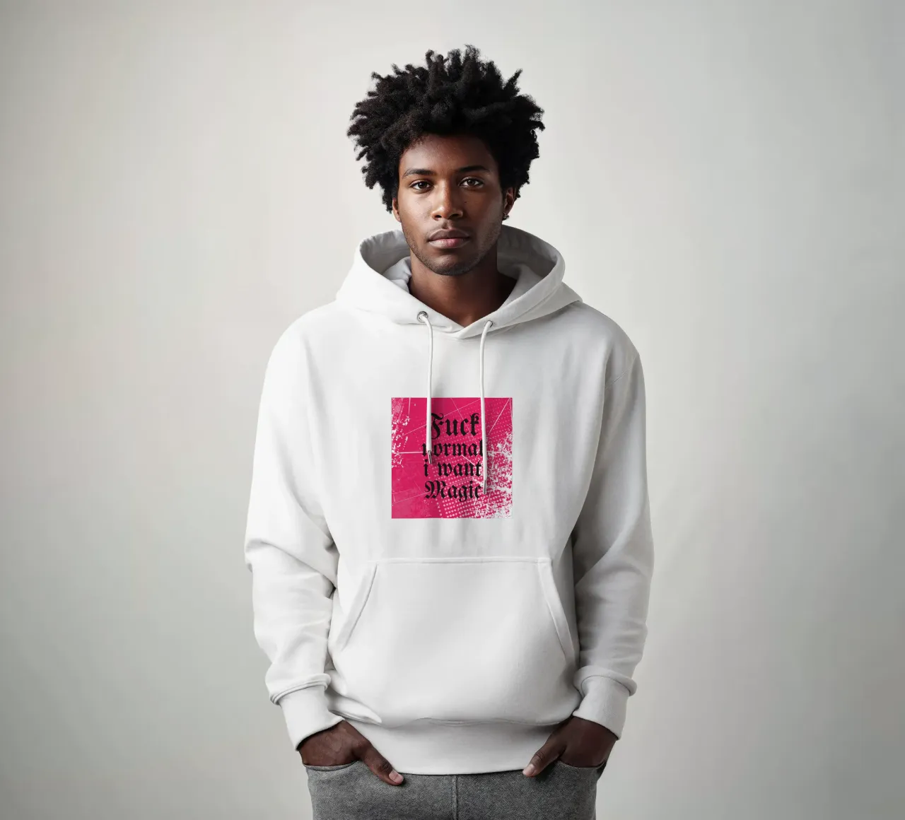 Magic felpa con cappuccio da Flo Klein