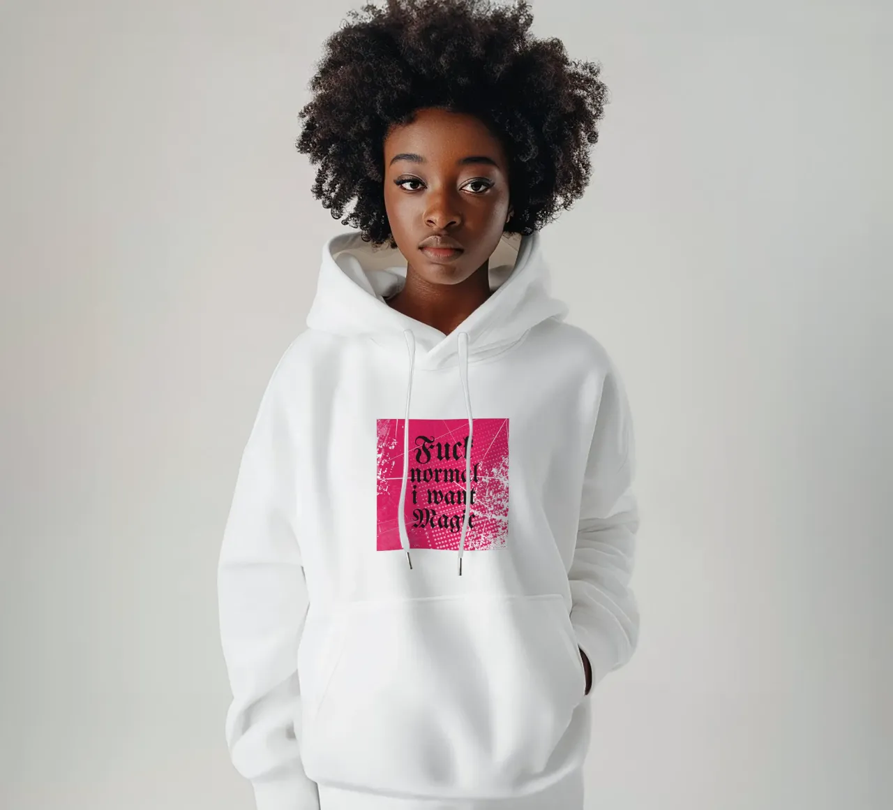 Magic felpa con cappuccio da Flo Klein