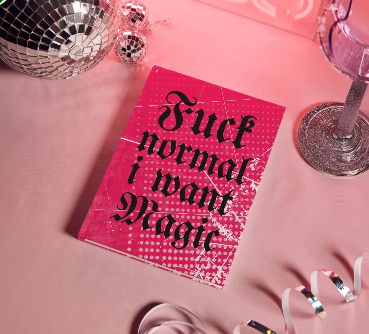 Magic notebook by Flo Klein
