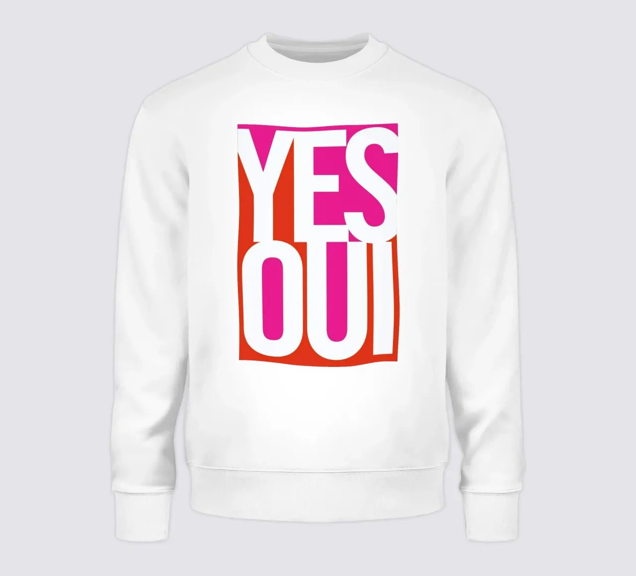 Oui! sweat de Bo Lundberg