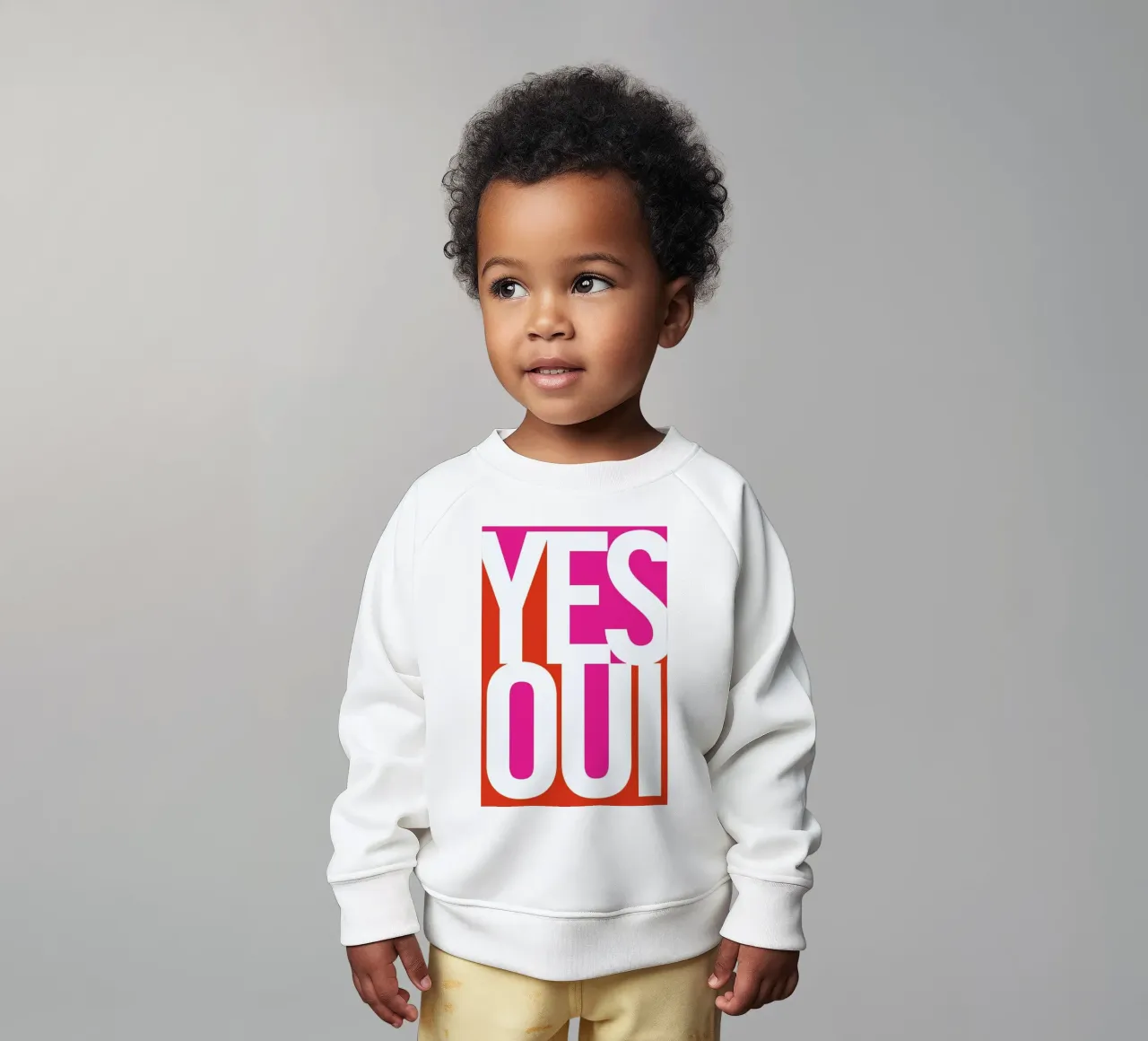 Oui! Baby Sweatshirt von Bo Lundberg