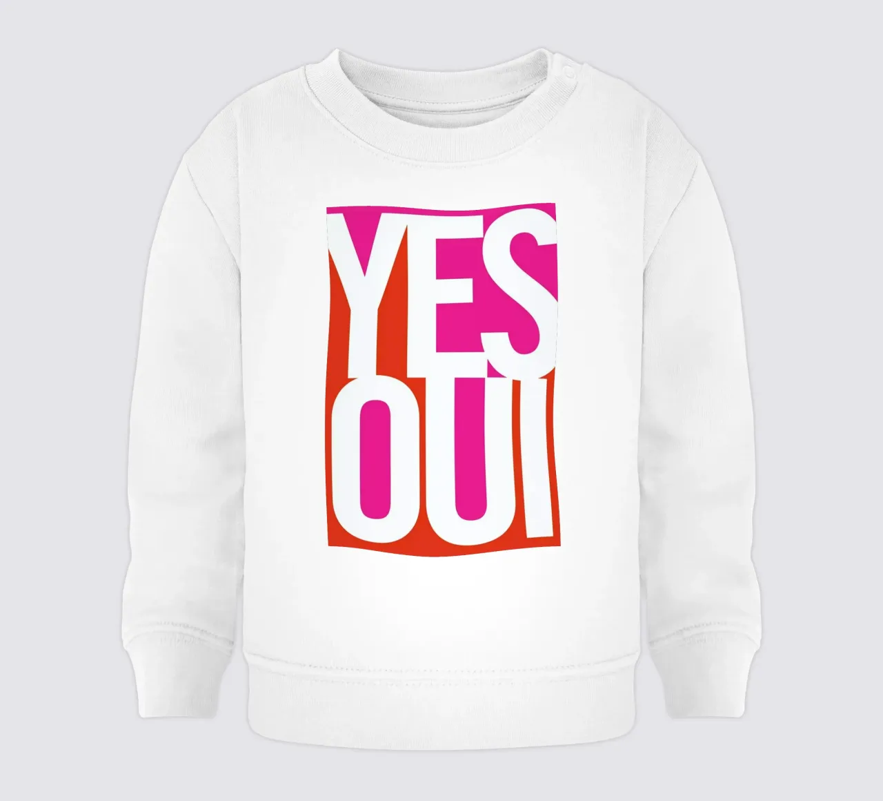 Oui! Baby Sweatshirt von Bo Lundberg