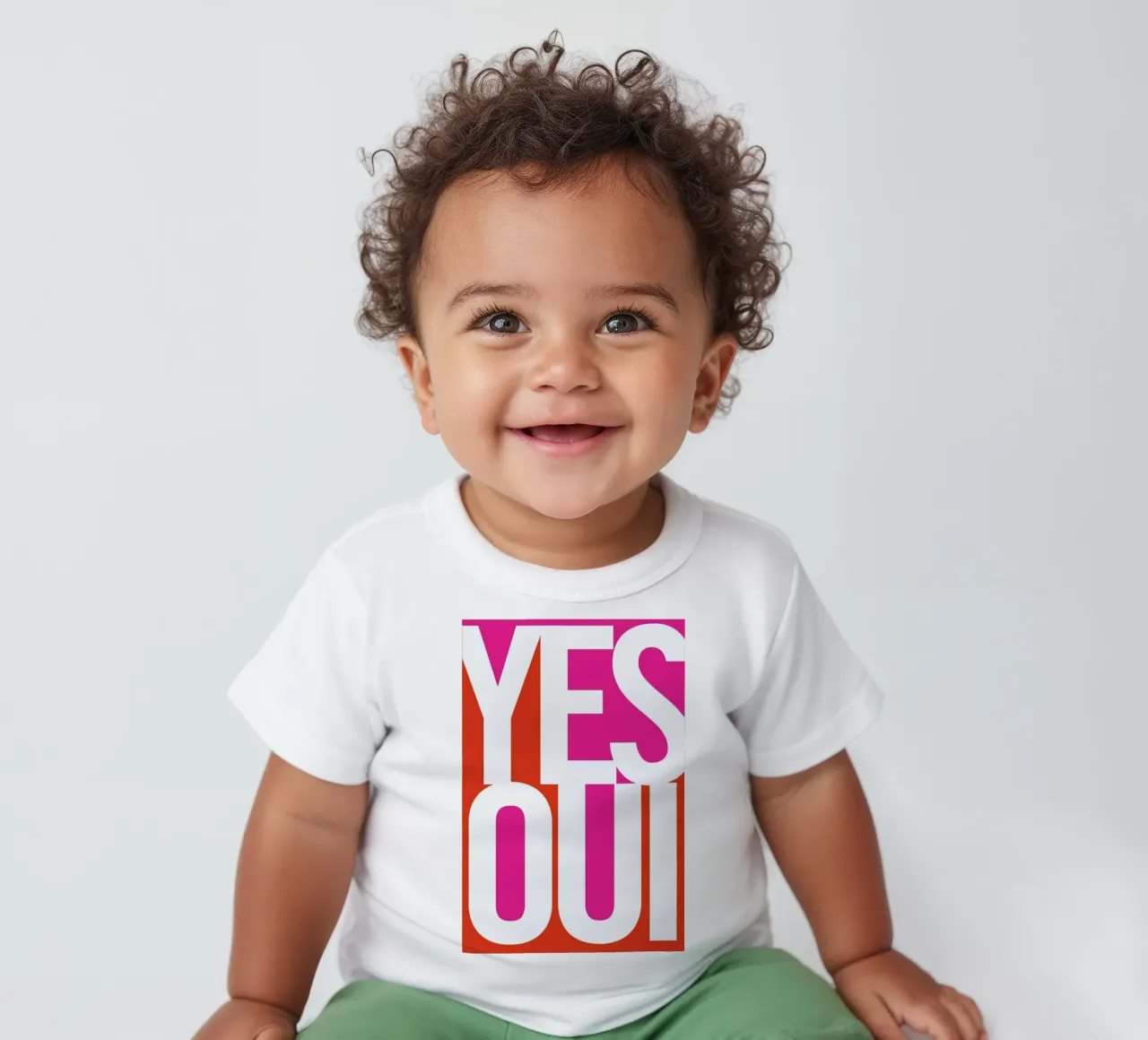 Oui! maglietta neonato da Bo Lundberg