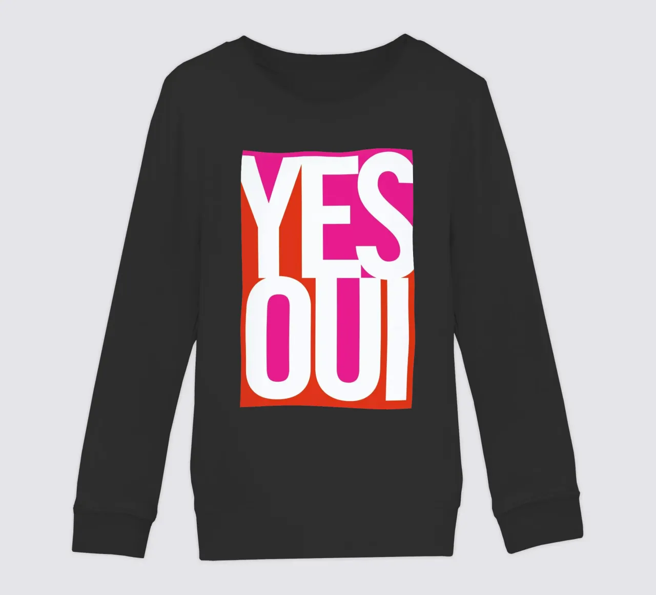 Oui! felpa bambino da Bo Lundberg