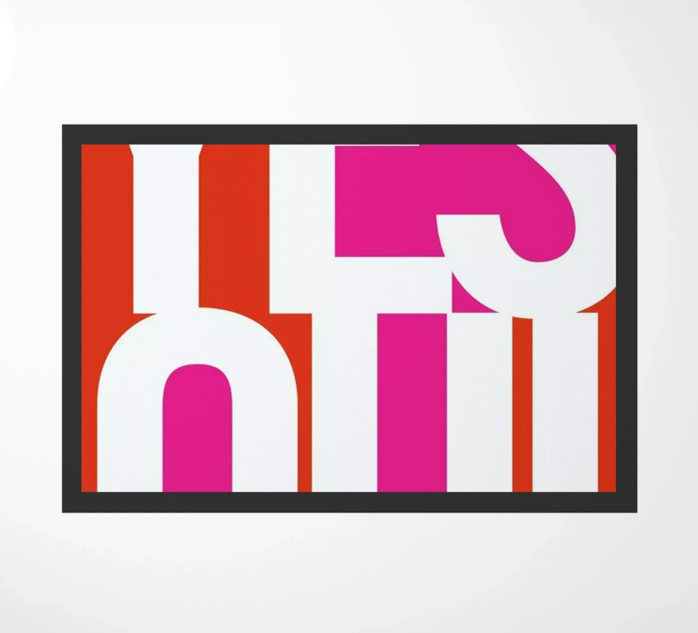 Oui! deurmat van Bo Lundberg