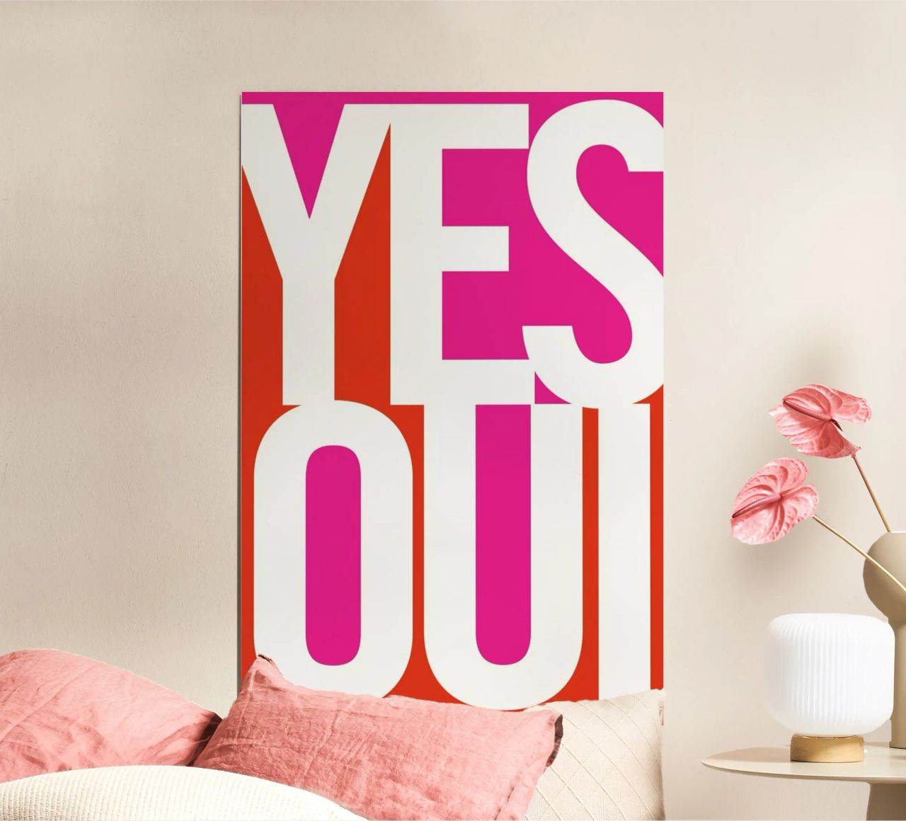 Oui! Poster von Bo Lundberg