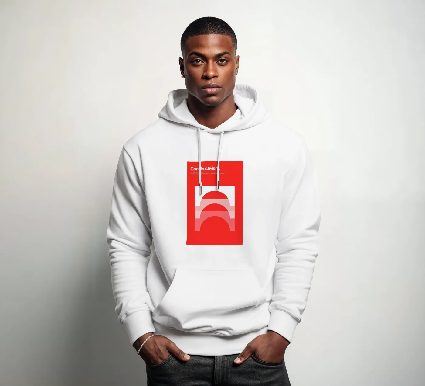 Constructivism hoodie van Genís Carreras