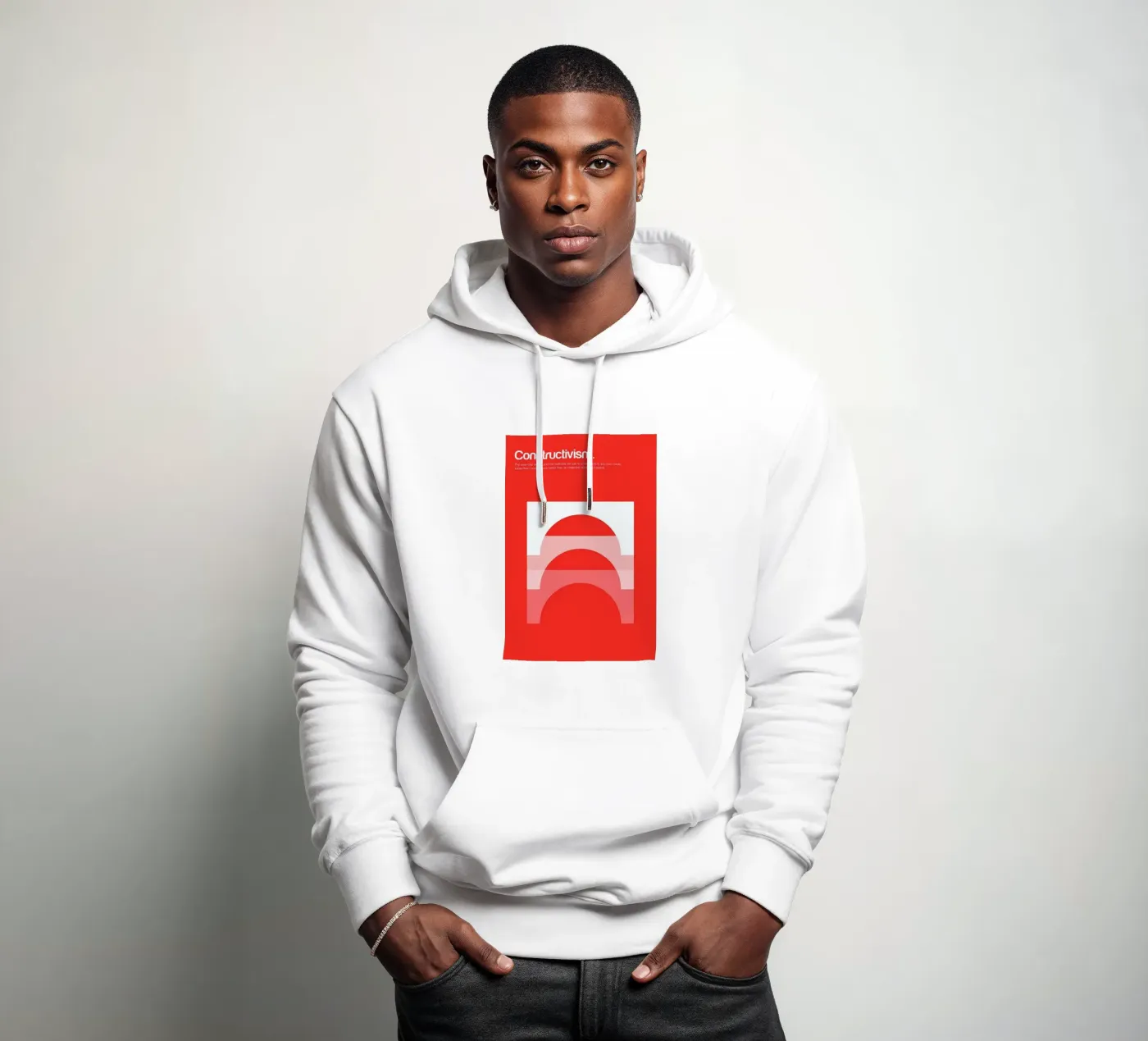 Constructivism hoodie van Genís Carreras