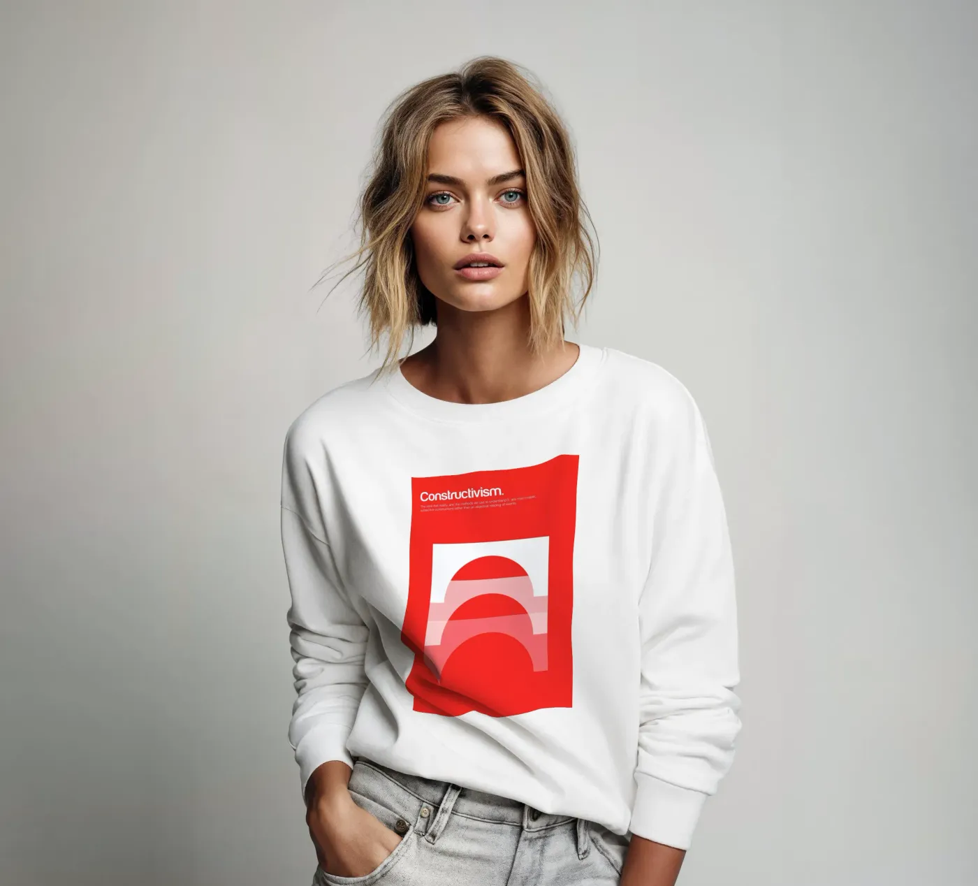 Constructivism Sweatshirt von Genís Carreras