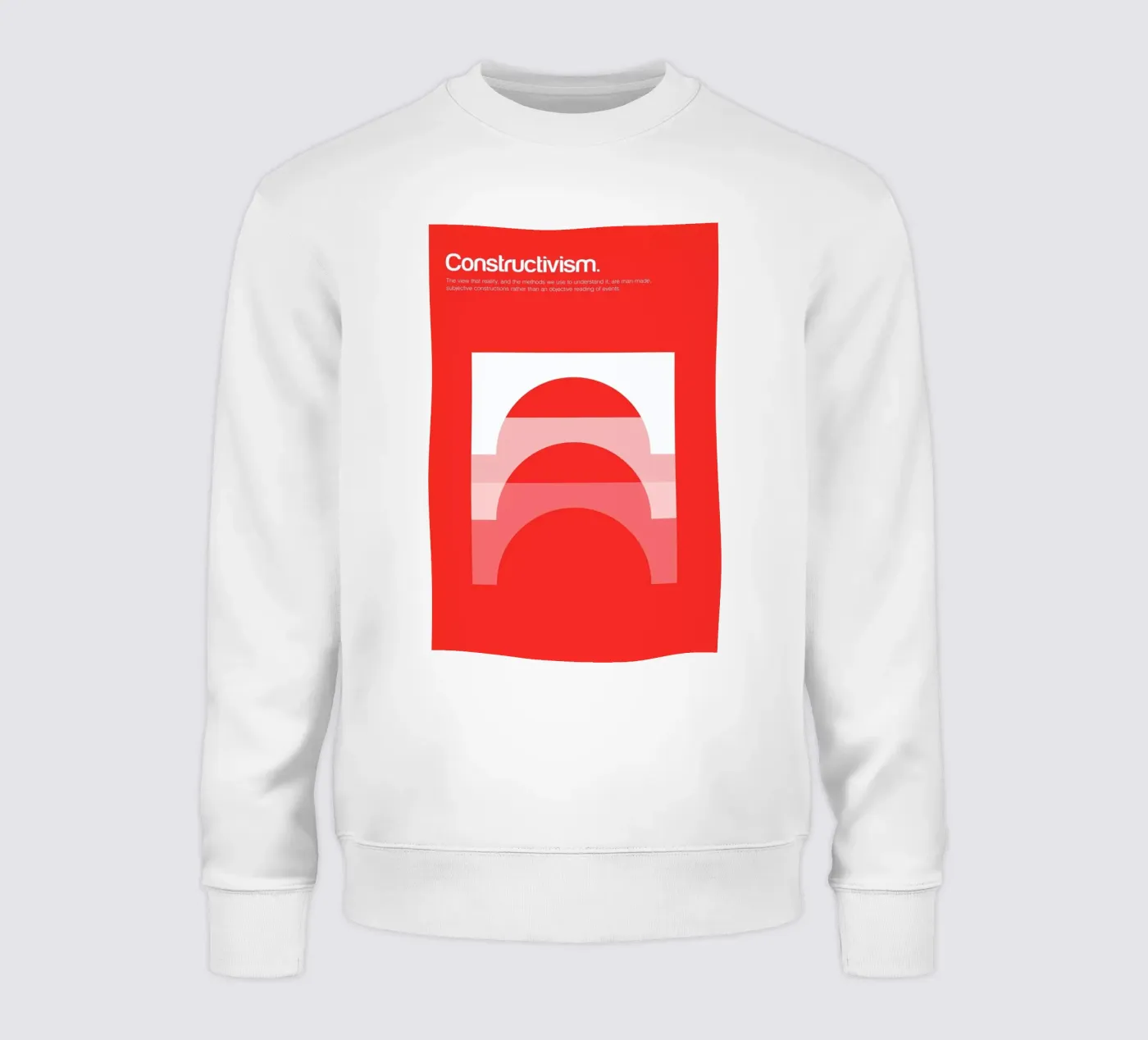 Constructivism Sweatshirt von Genís Carreras