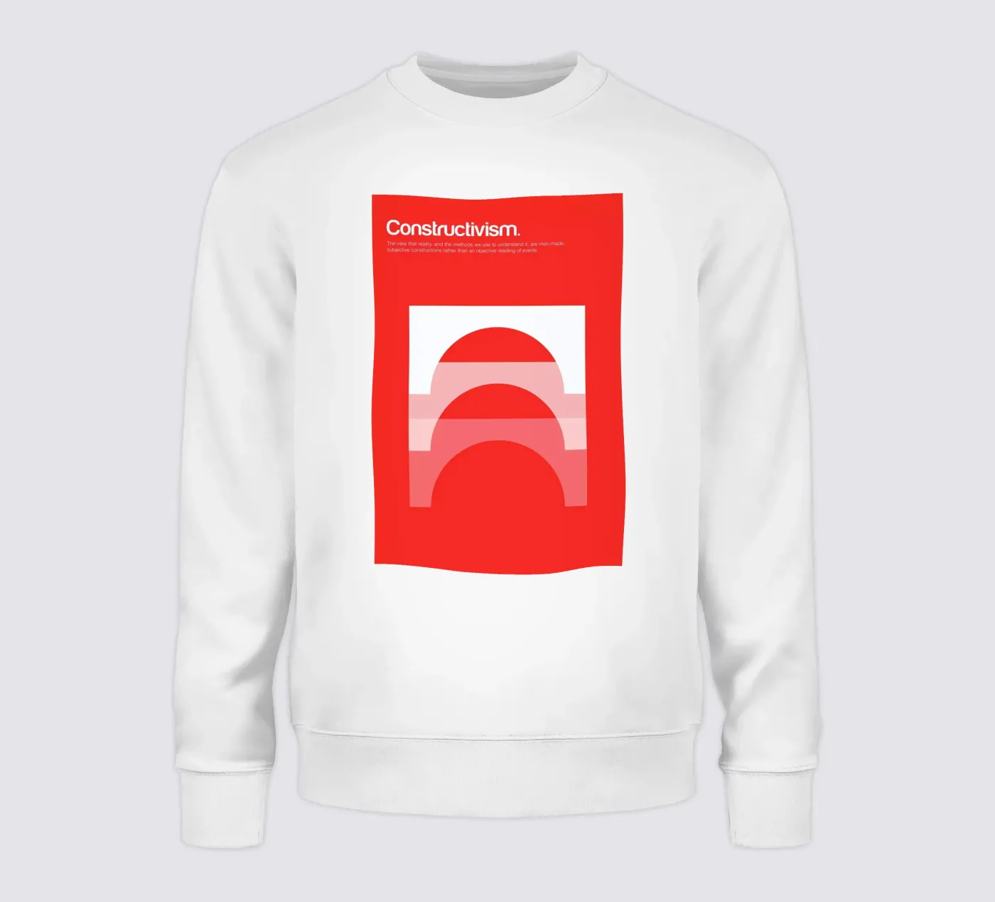 Constructivism sweatshirt by Genís Carreras